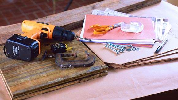 Materials for making a flower press