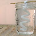 Pipe Cleaner Soaking in Borax