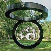 Figure 8 Sculpture with Fly's Eye in Background