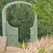 Moon Gate and Arbor