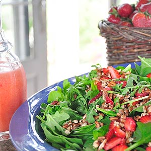Strawberry Spinach Salad