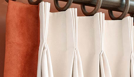 Pinch Pleat Drapes from The Shade Store
