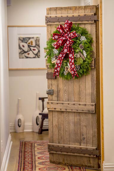 Using Wreaths Indoors