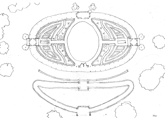RoseGardenPlotPlan Plot plan of the rose garden.
