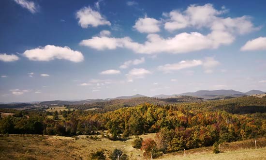 Boston Mountains in Northwest Arkansas