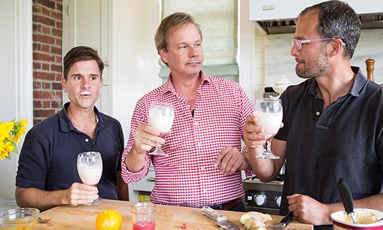 P. Allen Smith, Josh Kilmer-Purcell and Brent Ridge